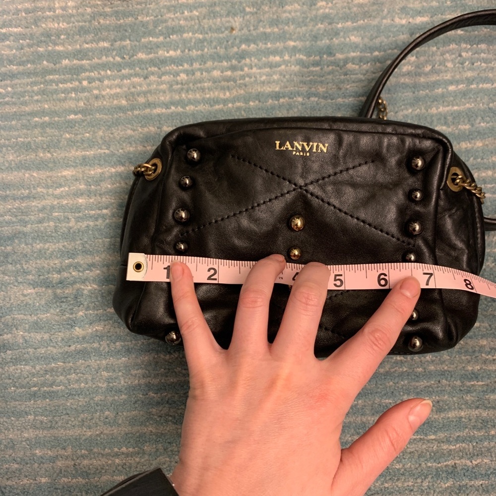 Authentic LANVIN Sugar Shoulder Bag Lambskin - Picture 6 of 10